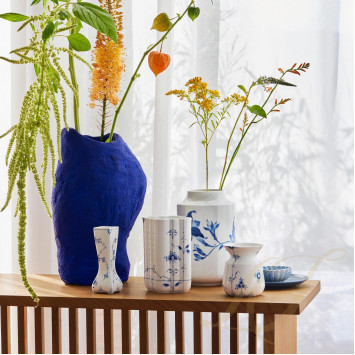 Ваза 10см коллекции Blue Elements бренда Royal Copenhagen