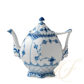 Чайник 1л коллекции Blue Fluted Full Lace бренда Royal Copenhagen