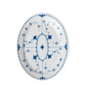 Блюдо овальное 36см коллекции Blue Fluted Full Lace бренда Royal Copenhagen