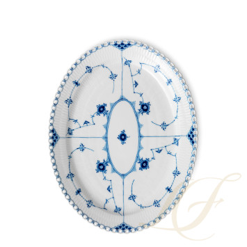 Блюдо овальное 36см коллекции Blue Fluted Full Lace бренда Royal Copenhagen