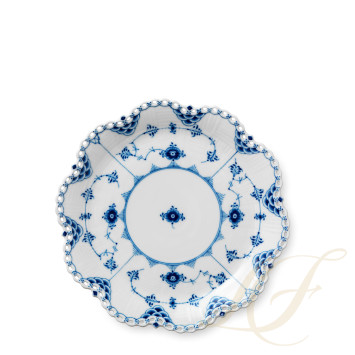 Блюдо круглое 25см коллекции Blue Fluted Full Lace бренда Royal Copenhagen