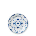 Тарелка закусочная 19см коллекции Blue Fluted Full Lace бренда Royal Copenhagen
