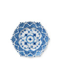 Тарелка 21см коллекции Blue Fluted Full Lace бренда Royal Copenhagen