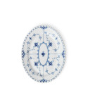Блюдо овальное 25см коллекции Blue Fluted Full Lace бренда Royal Copenhagen