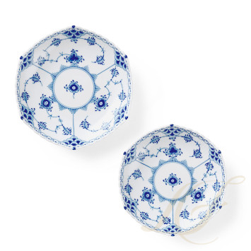 Чаша, 2шт. коллекции Blue Fluted Full Lace бренда Royal Copenhagen