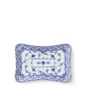 Чаша прямоугольная 23,5х16см коллекции Blue Fluted Full Lace бренда Royal Copenhagen