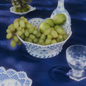 Корзина для фруктов 23см коллекции Blue Fluted Full Lace бренда Royal Copenhagen