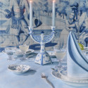Канделябр на 2 свечи 25,5см коллекции Blue Fluted Full Lace бренда Royal Copenhagen