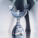 Канделябр на 2 свечи 25,5см коллекции Blue Fluted Full Lace бренда Royal Copenhagen