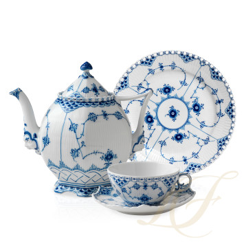 Коллекция Blue Fluted Full Lace бренда Royal Copenhagen