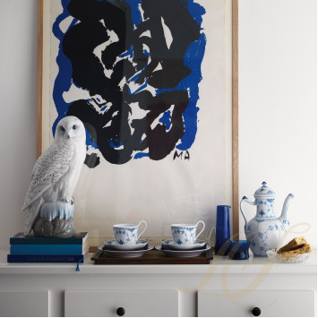Кофейник 1л коллекции Blue Fluted Half Lace бренда Royal Copenhagen