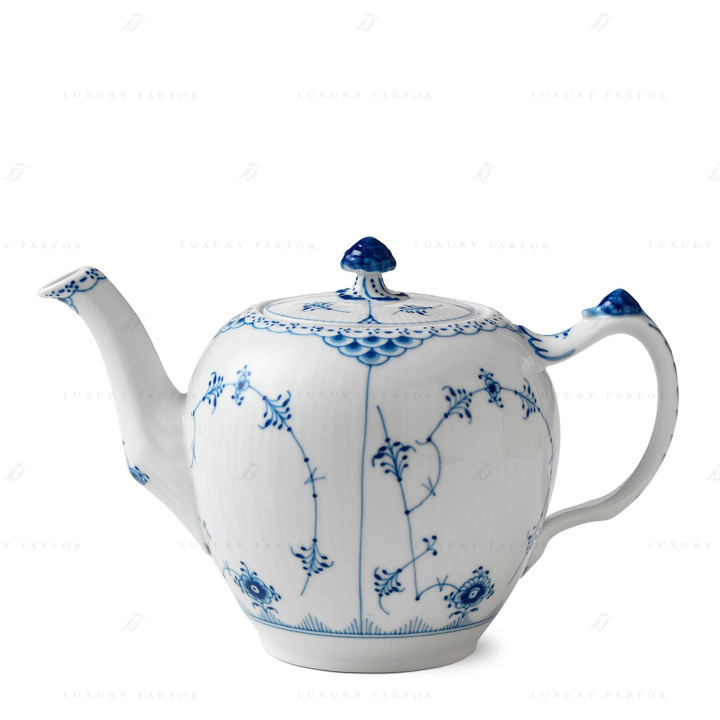 Чайник 1л коллекции Blue Fluted Half Lace бренда Royal Copenhagen