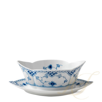 Соусник 0,55л коллекции Blue Fluted Half Lace бренда Royal Copenhagen