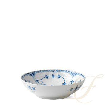 Салатник 21см коллекции Blue Fluted Half Lace бренда Royal Copenhagen
