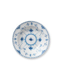 Тарелка глубокая 21см коллекции Blue Fluted Half Lace бренда Royal Copenhagen