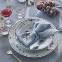 Тарелка глубокая 21см коллекции Blue Fluted Half Lace бренда Royal Copenhagen