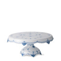 Блюдо на ножке 31см коллекции Blue Fluted Half Lace бренда Royal Copenhagen