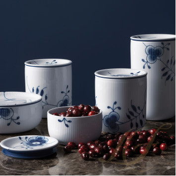 Емкость для хранения 13см коллекции Blue Fluted Mega бренда Royal Copenhagen