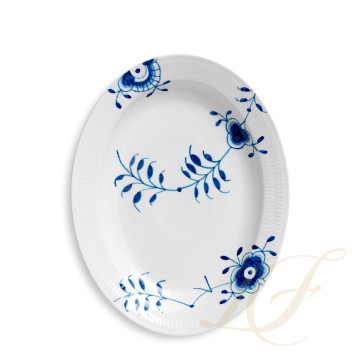 Блюдо овальное 36см коллекции Blue Fluted Mega бренда Royal Copenhagen