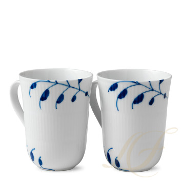 Кружка 0,33л, 2шт. коллекции Blue Fluted Mega бренда Royal Copenhagen