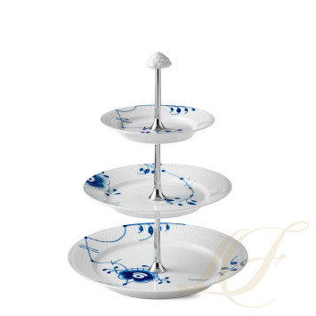 Этажерка 35см коллекции Blue Fluted Mega бренда Royal Copenhagen