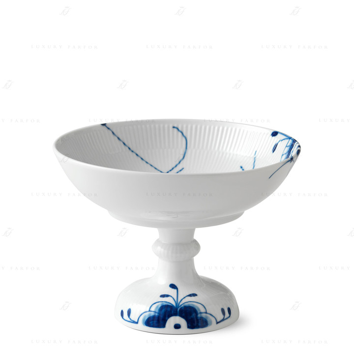 Чаша на ножке 21см коллекции Blue Fluted Mega бренда Royal Copenhagen