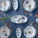 Блюдо овальное 37х17см коллекции Blue Fluted Mega бренда Royal Copenhagen