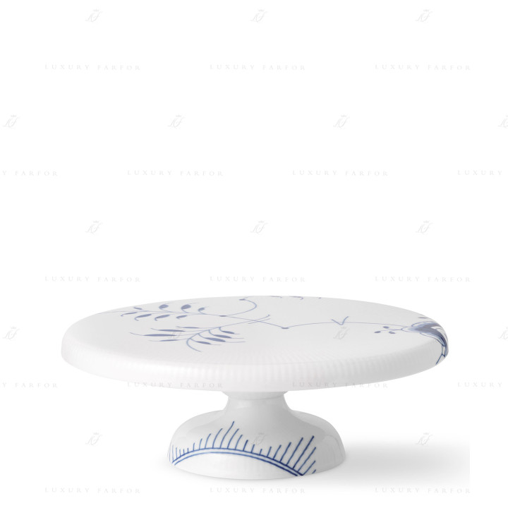 Блюдо на ножке 30см коллекции Blue Fluted Mega бренда Royal Copenhagen
