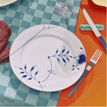 Тарелка главная 27см коллекции Blue Fluted Mega 