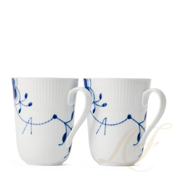 Кружка 0,36л, 2шт. коллекции Blue Fluted Mega бренда Royal Copenhagen