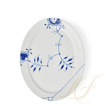 Блюдо овальное 35см коллекции Blue Fluted Mega 
