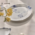 Блюдо овальное 35см коллекции Blue Fluted Mega 