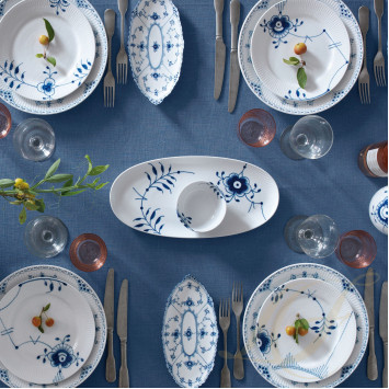 Коллекция Blue Fluted Mega бренда Royal Copenhagen