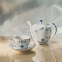 Чашка с блюдцем 0,28л коллекции Blue Fluted Plain бренда Royal Copenhagen
