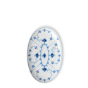 Блюдо овальное 23х15см коллекции Blue Fluted Plain бренда Royal Copenhagen