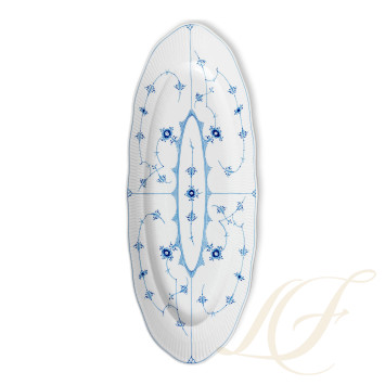 Блюдо для рыбы 60х24см коллекции Blue Fluted Plain бренда Royal Copenhagen