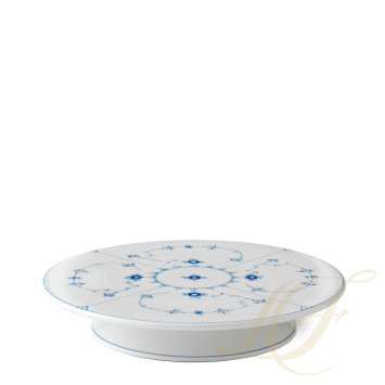 Блюдо на ножке 32см коллекции Blue Fluted Plain бренда Royal Copenhagen