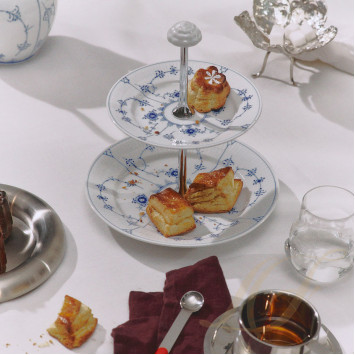 Этажерка 24см коллекции Blue Fluted Plain бренда Royal Copenhagen
