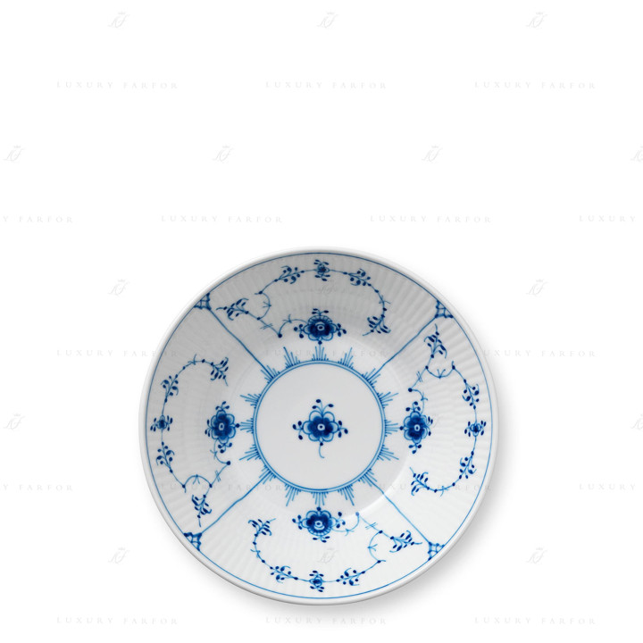Тарелка глубокая 17см коллекции Blue Fluted Plain бренда Royal Copenhagen