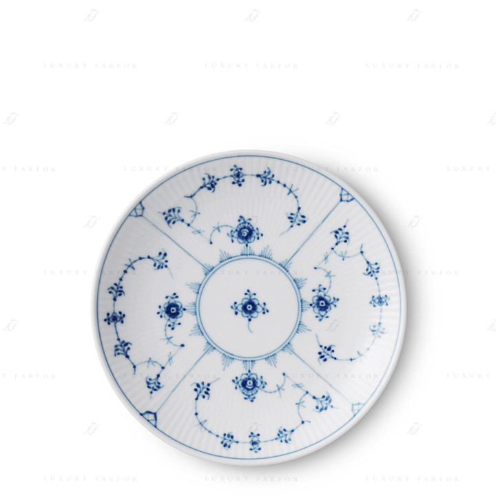 Тарелка закусочная 23см коллекции Blue Fluted Plain бренда Royal Copenhagen