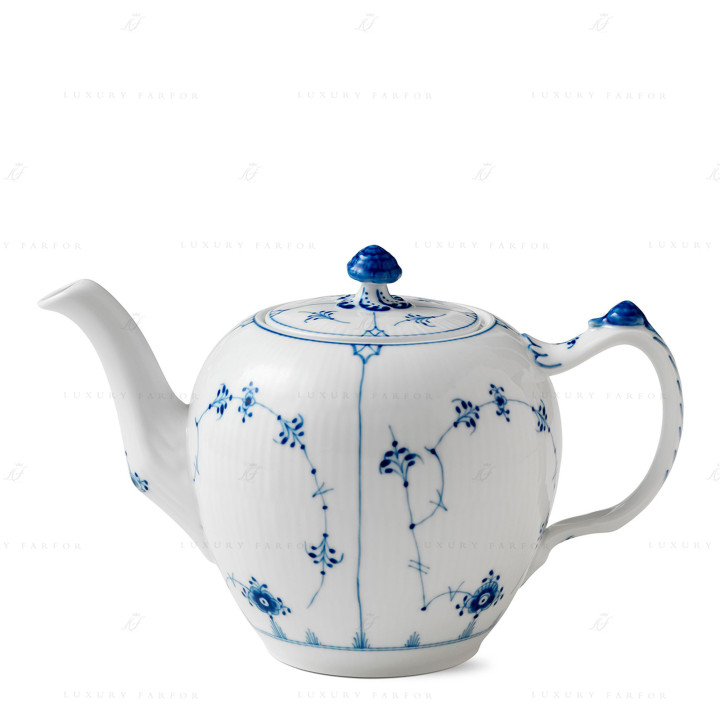 Чайник 1л коллекции Blue Fluted Plain бренда Royal Copenhagen
