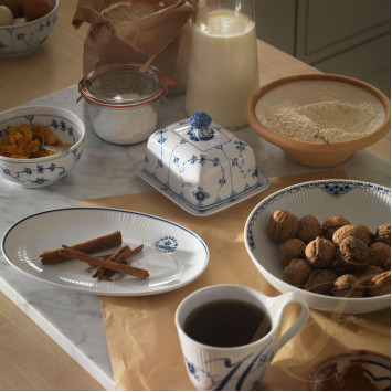 Чаша 0,73л коллекции Blue Fluted Plain бренда Royal Copenhagen