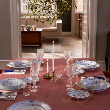 Тарелка глубокая 21см коллекции Blue Fluted Plain бренда Royal Copenhagen