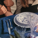 Тарелка глубокая 21см коллекции Blue Fluted Plain бренда Royal Copenhagen