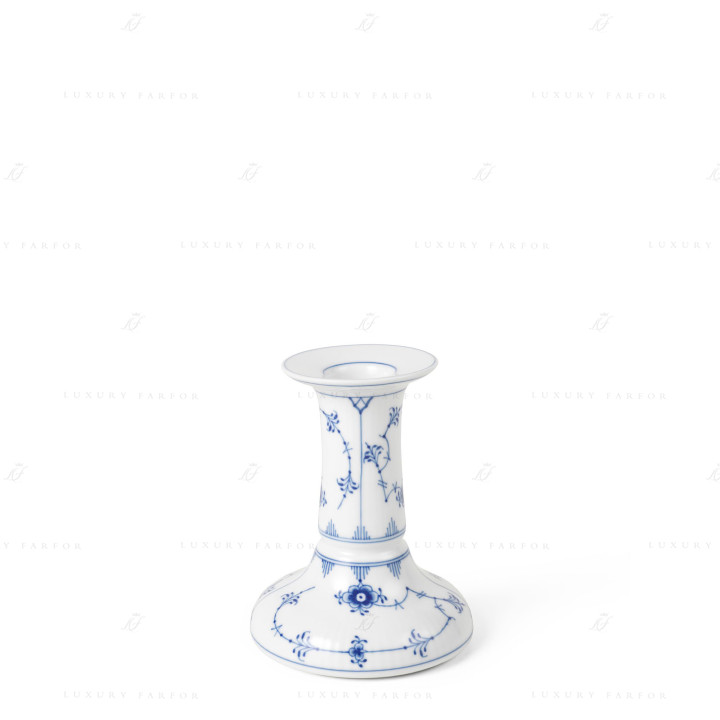 Подсвечник 11,5см коллекции Blue Fluted Plain бренда Royal Copenhagen