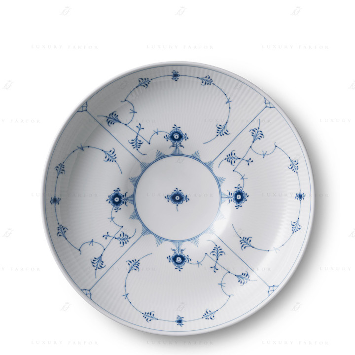 Чаша 34см коллекции Blue Fluted Plain бренда Royal Copenhagen