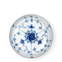 Чаша с блюдцем и с крышкой 0,38л коллекции Blue Fluted Plain бренда Royal Copenhagen
