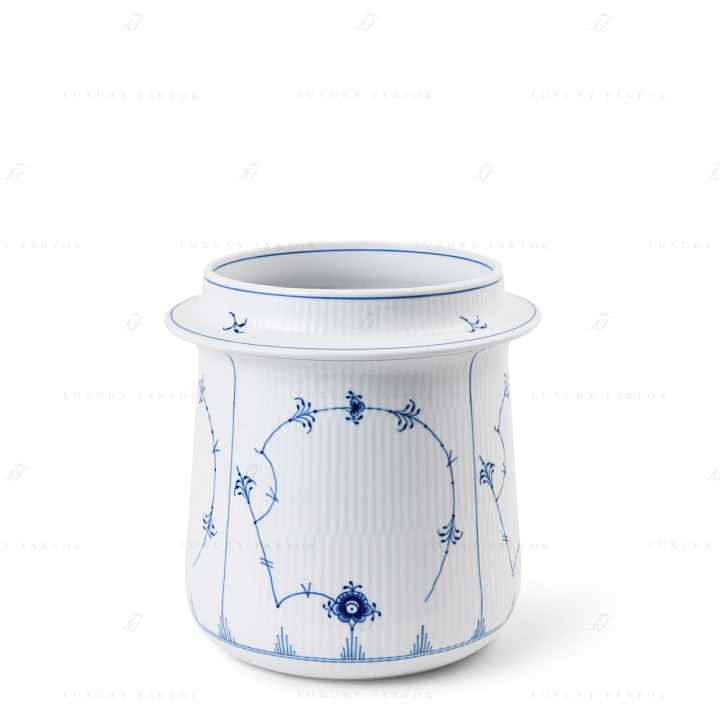 Охладитель для вина 21,5см коллекции Blue Fluted Plain бренда Royal Copenhagen