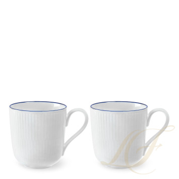 Кружка 0,28л, 2шт. коллекции Blueline бренда Royal Copenhagen