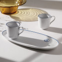 Блюдо овальное 37х17см коллекции Blueline бренда Royal Copenhagen